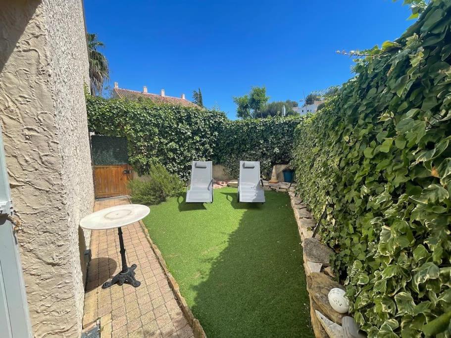 Appart-St Cyr Sur Mer-La Madrague-4Pers-Parking Saint-Cyr-sur-Mer Zewnętrze zdjęcie