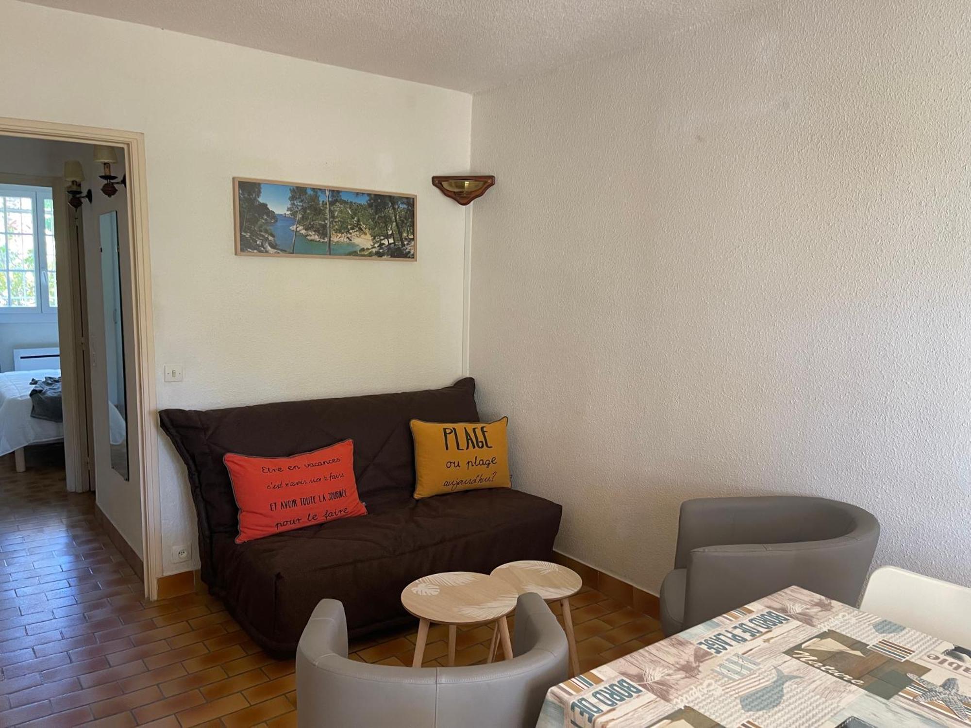 Appart-St Cyr Sur Mer-La Madrague-4Pers-Parking Saint-Cyr-sur-Mer Zewnętrze zdjęcie
